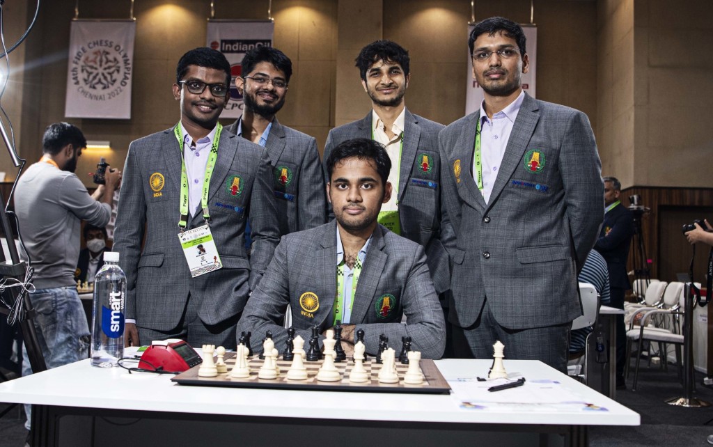Chess Olympiad: India B beat Spain , Gukesh stuns favourite Shirov –  Newsroom24x7